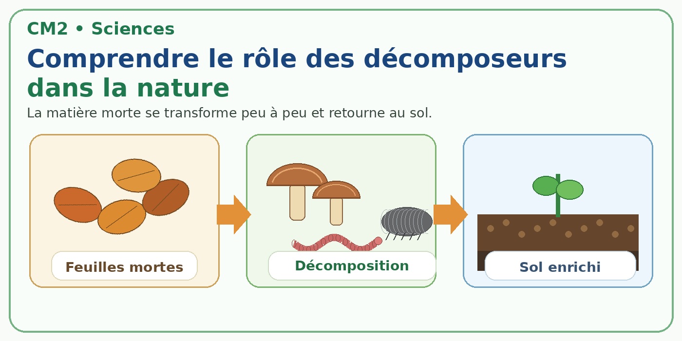 CM2 Sciences - Rôle des décomposeurs - Hero