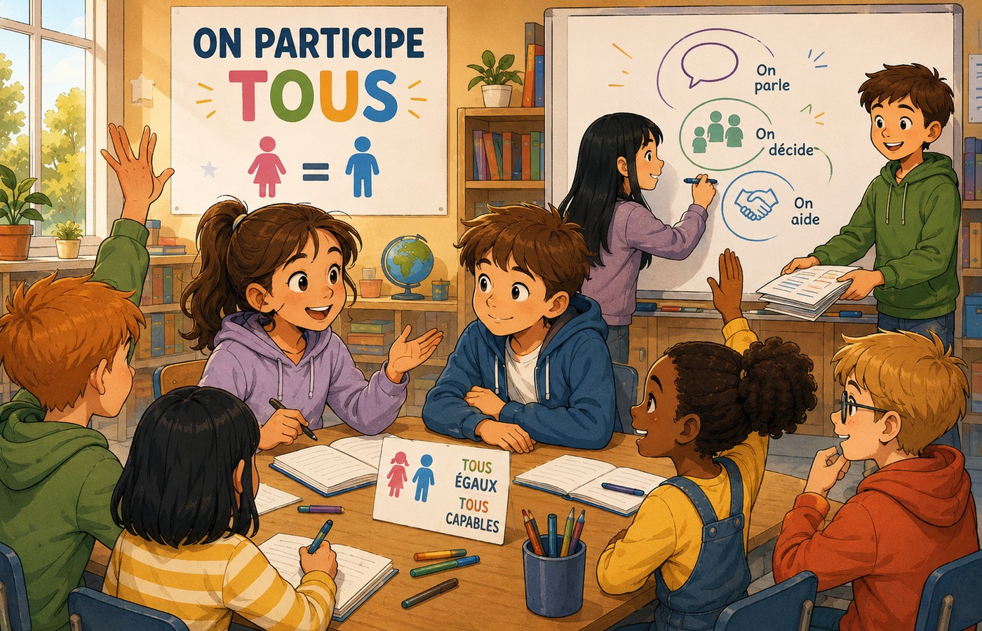CM1 EMC - Égalité filles garçons - Illustration 2