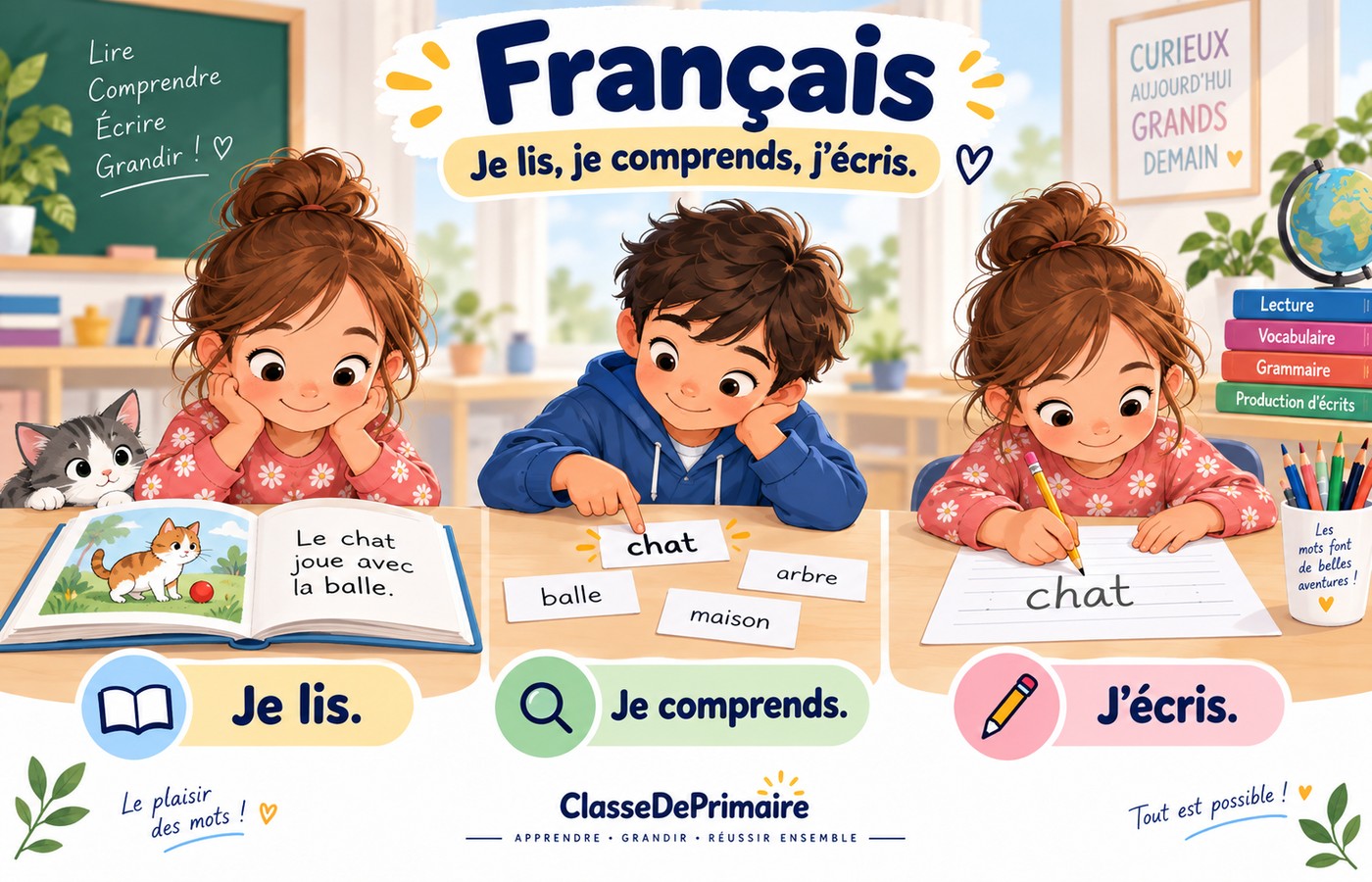 Évaluation diagnostique de début de CE1 en français
