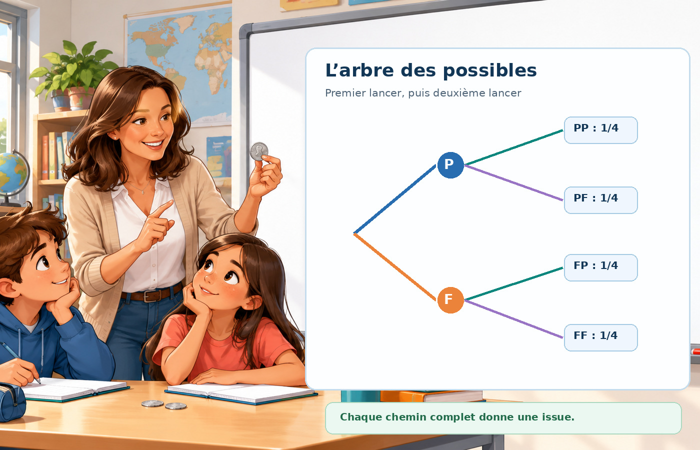 CM2 Maths - Arbre des possibles