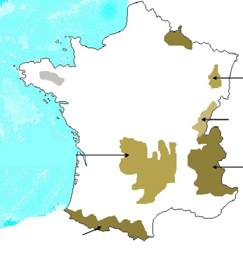 massif français